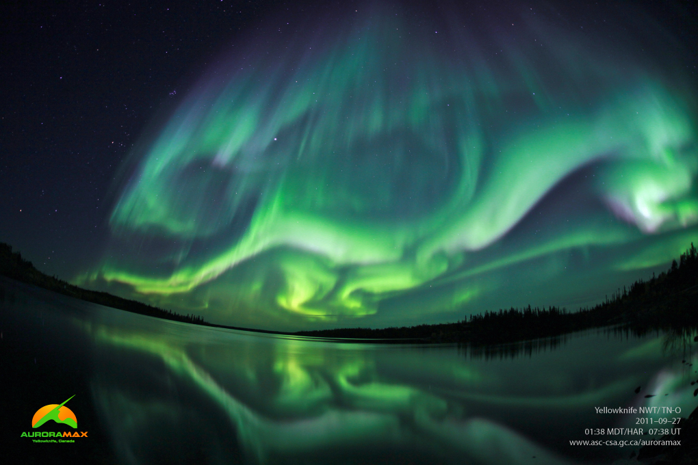 colourful northern lights